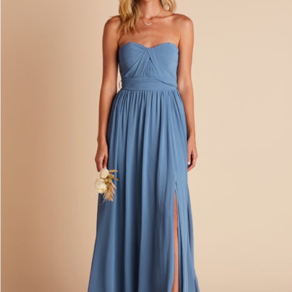 Birdy Grey Strapless Blue Twilight Grace Dress